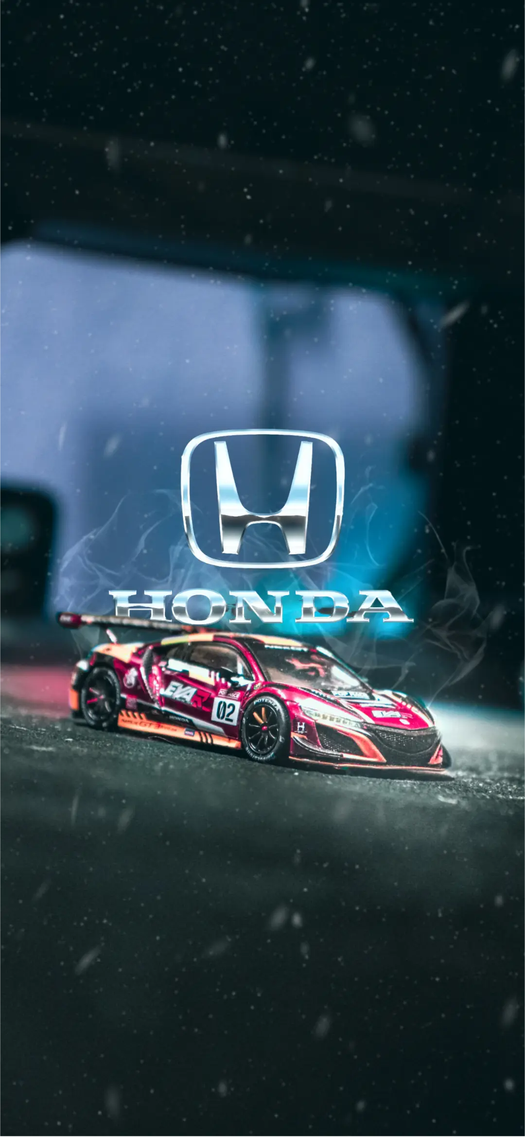 Winter NSX GT3 wallpaper